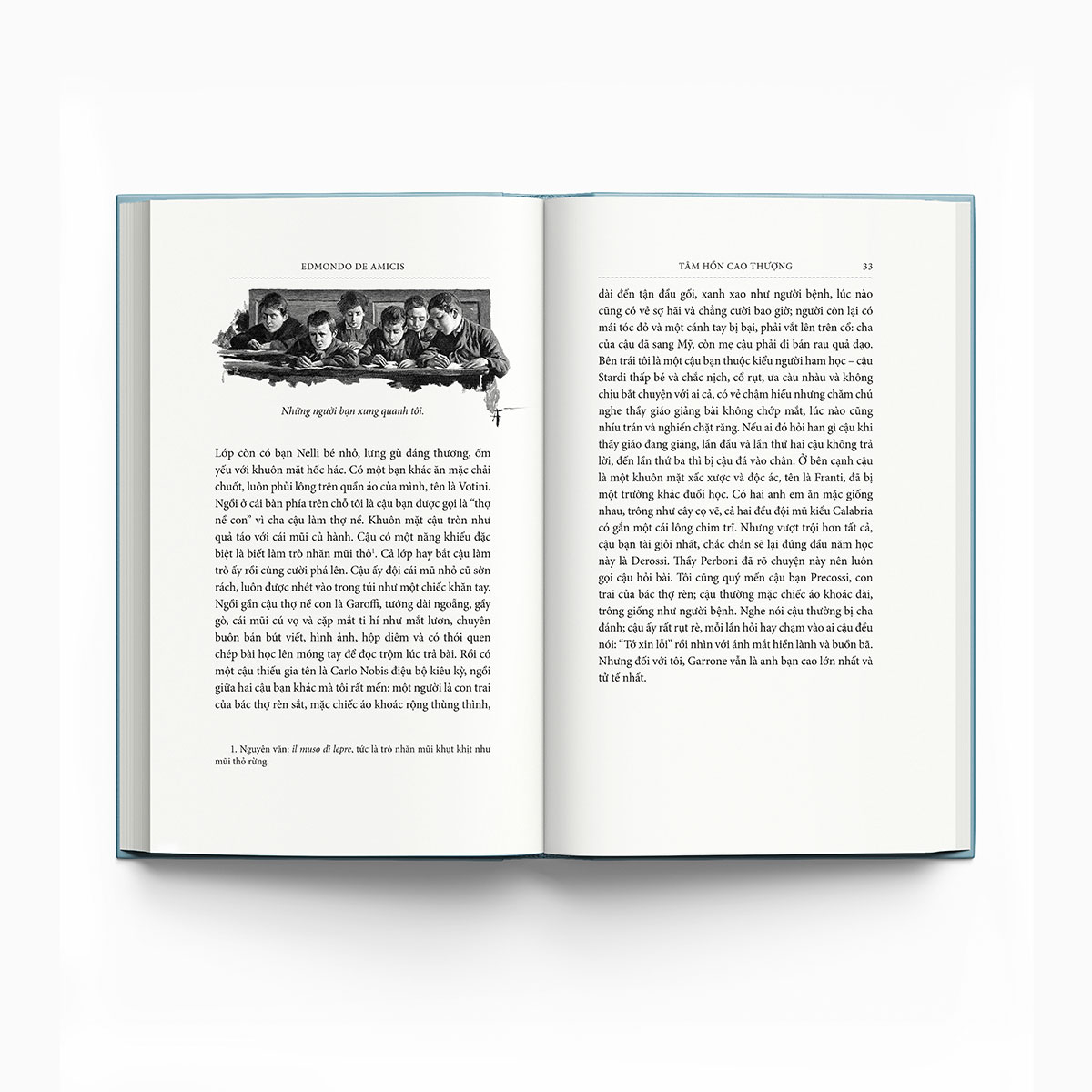 tâm hồn cao thượng - bìa vải