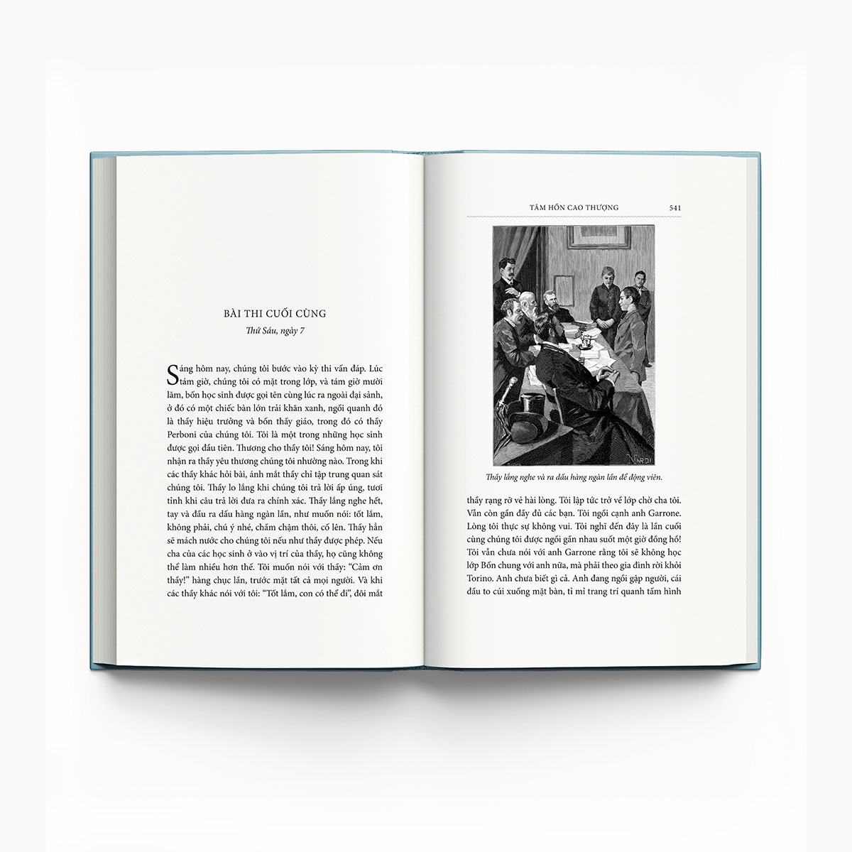 tâm hồn cao thượng - bìa vải