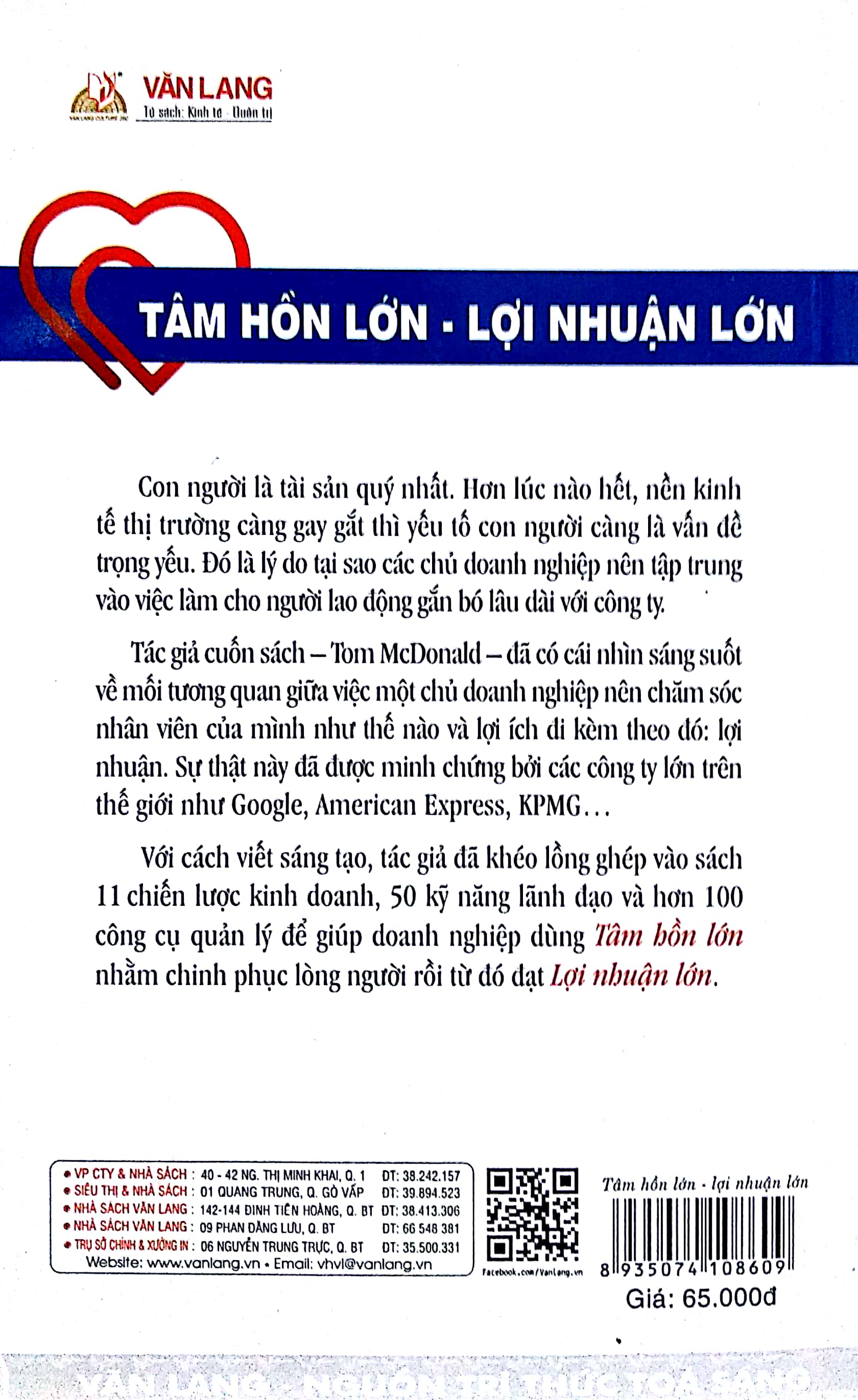 tâm hồn lớn lợi nhuận lớn