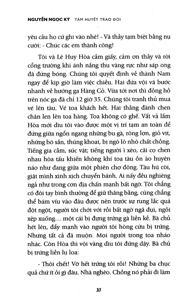 tâm huyết trao đời - tự truyện nguyễn ngọc ký