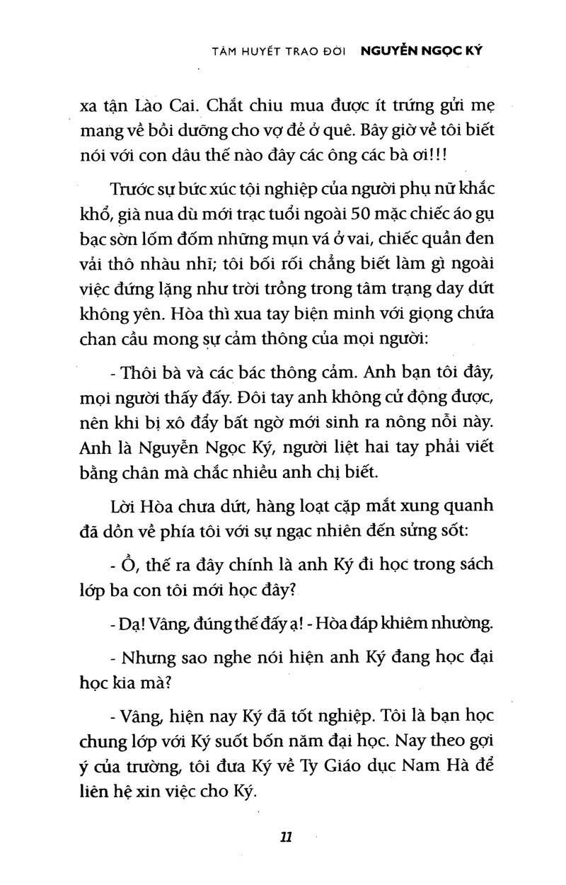 tâm huyết trao đời - tự truyện nguyễn ngọc ký