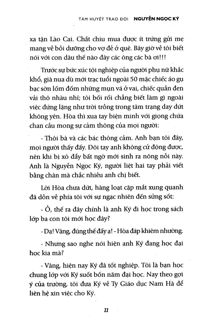 tâm huyết trao đời - tự truyện nguyễn ngọc ký