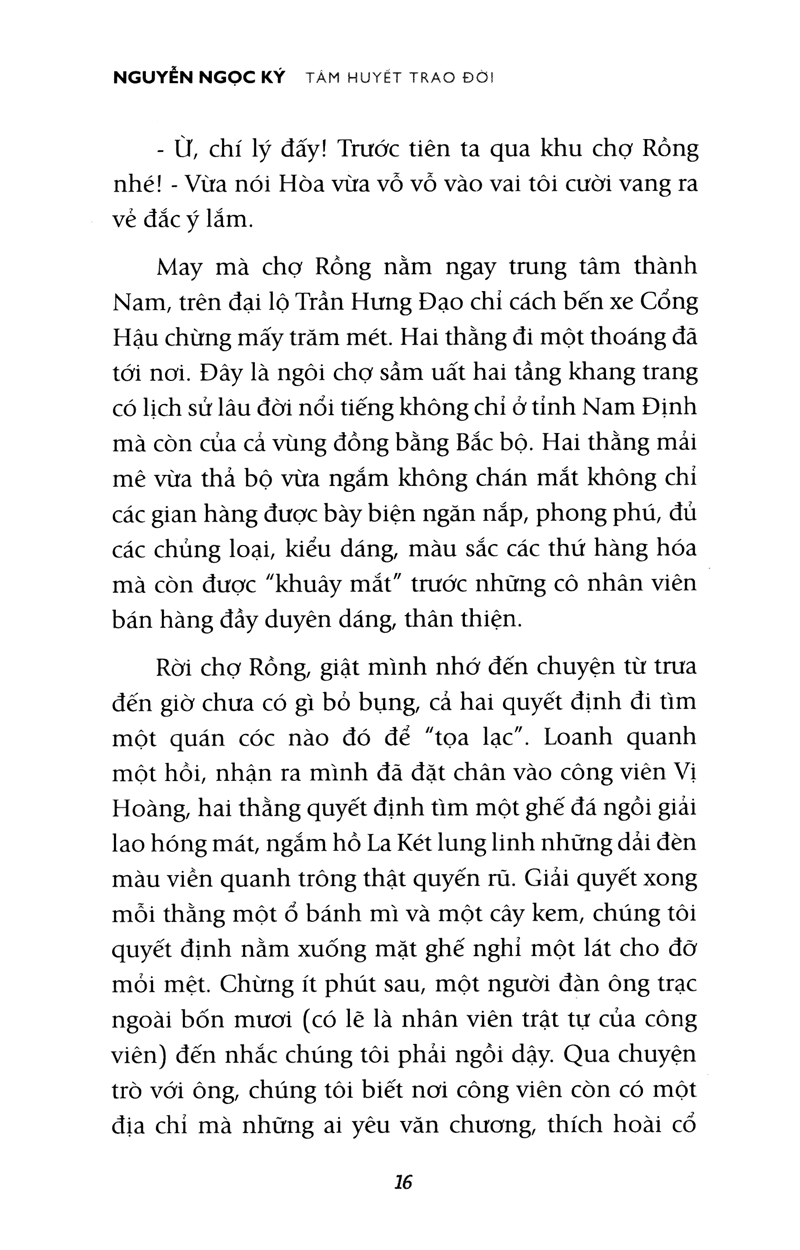 tâm huyết trao đời - tự truyện nguyễn ngọc ký