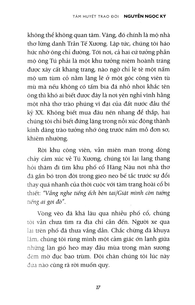 tâm huyết trao đời - tự truyện nguyễn ngọc ký