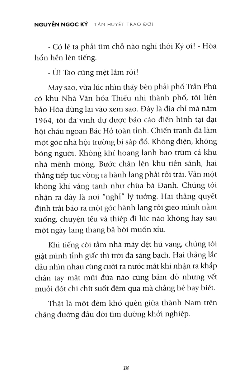 tâm huyết trao đời - tự truyện nguyễn ngọc ký