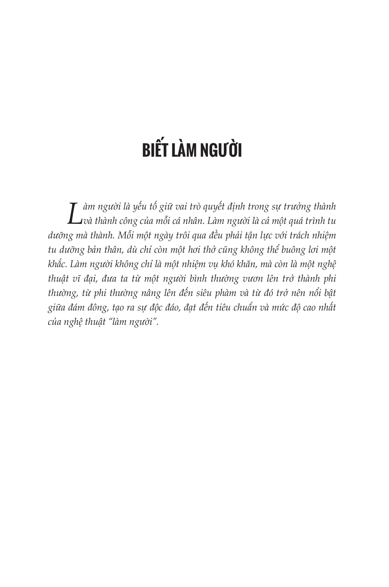 tam khoá thành công - biết làm người, biết nói chuyện, biết làm việc