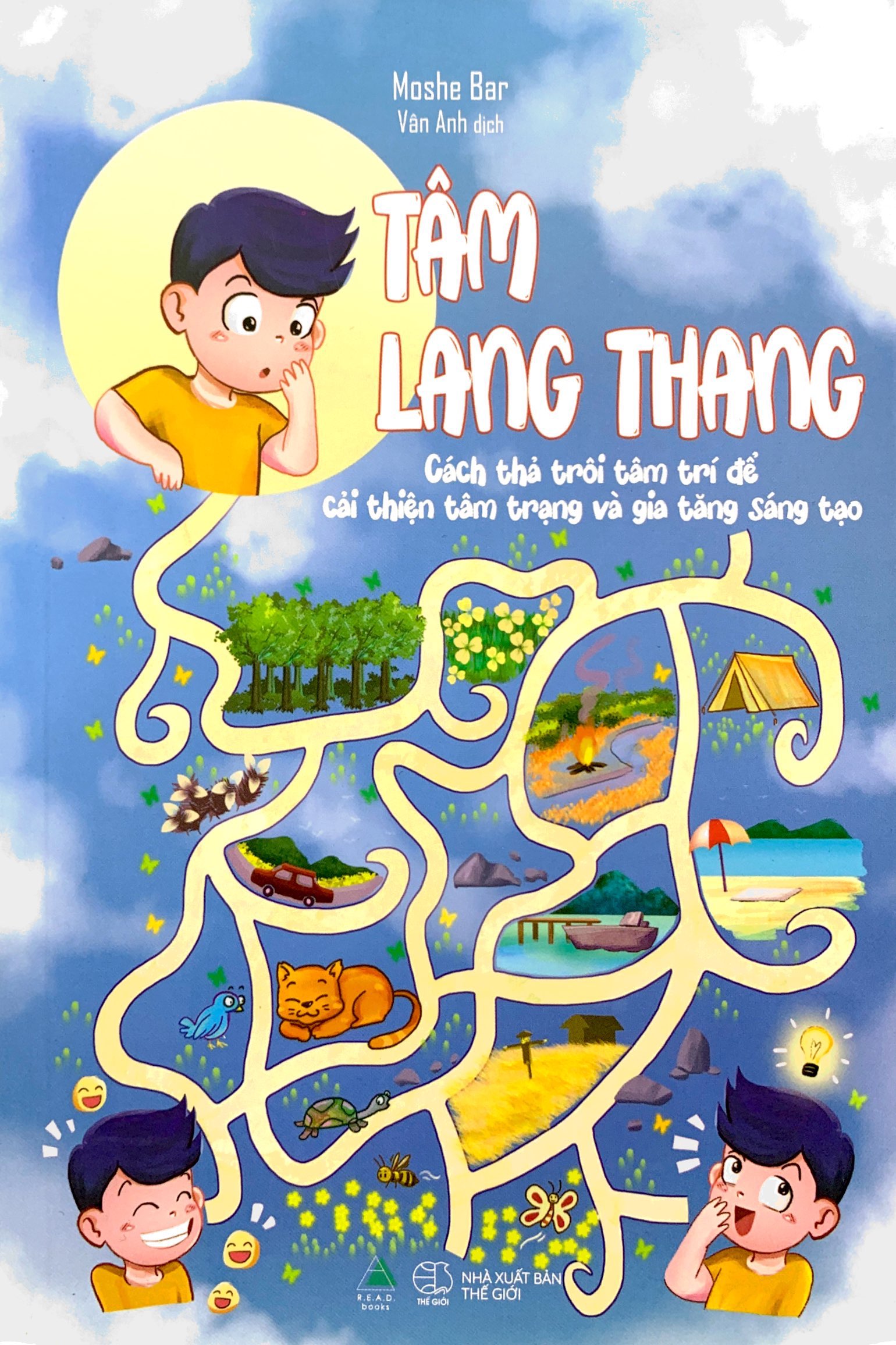 tâm lang thang - cách thả trôi tâm trí để cải thiện tâm trạng và gia tăng sáng tạo