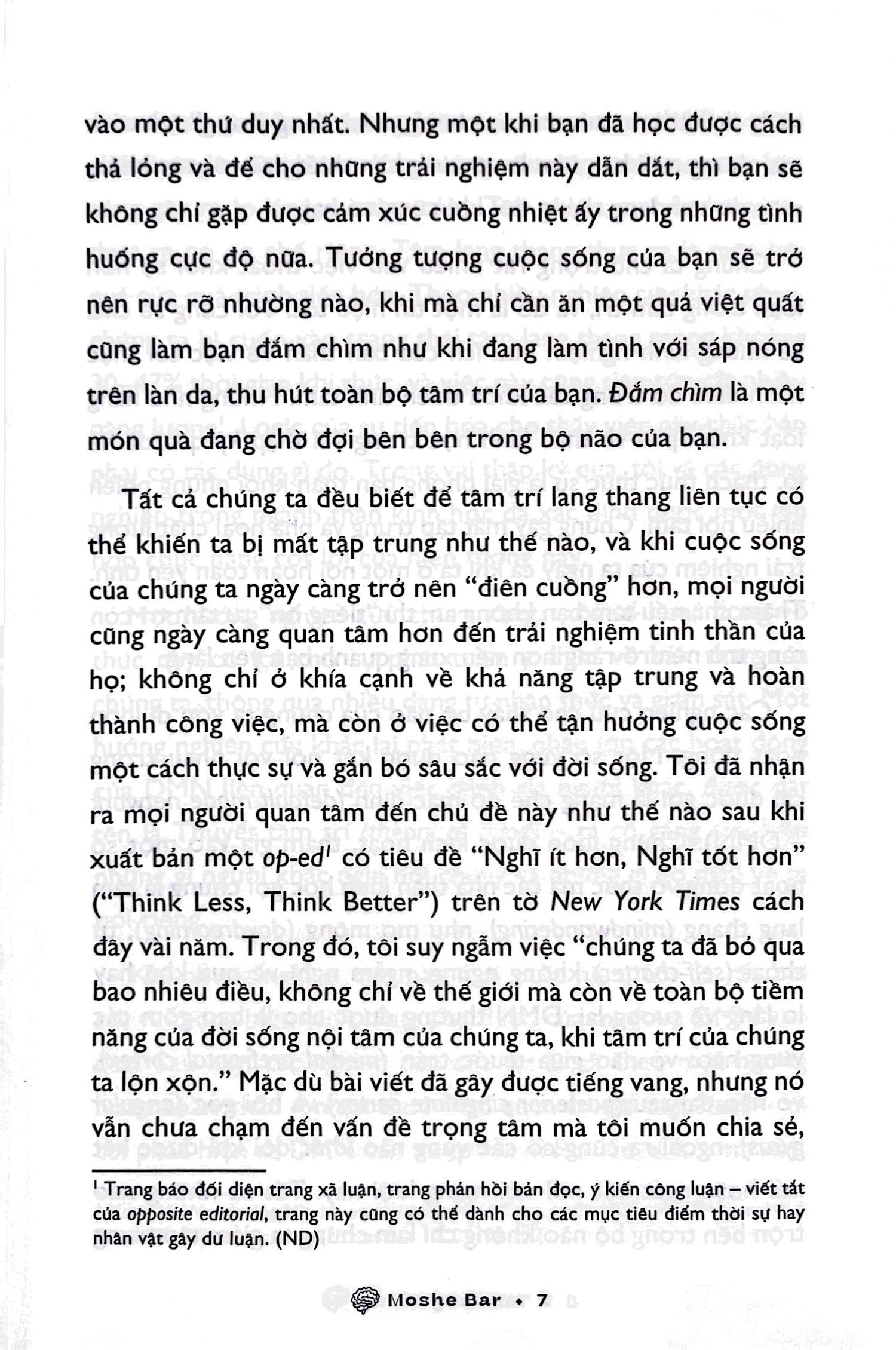 tâm lang thang - cách thả trôi tâm trí để cải thiện tâm trạng và gia tăng sáng tạo