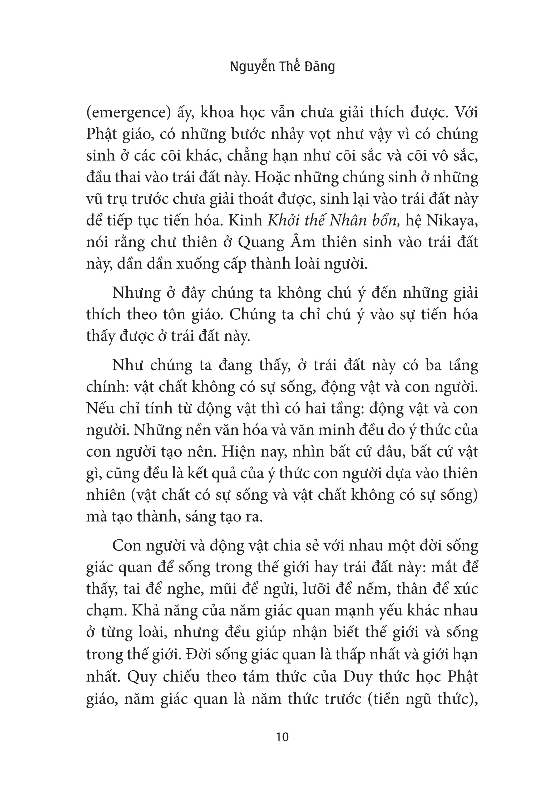 tâm linh như là sự tiến hoá tất yếu của con người