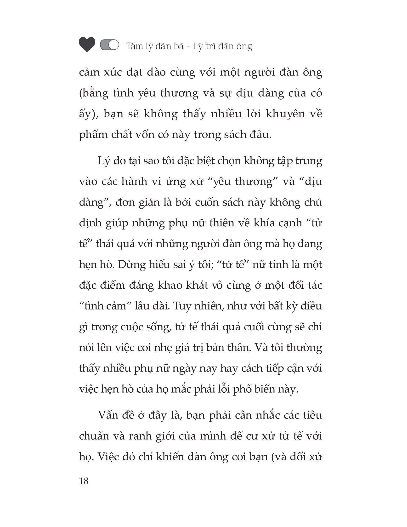 tâm lý đàn bà - lý trí đàn ông