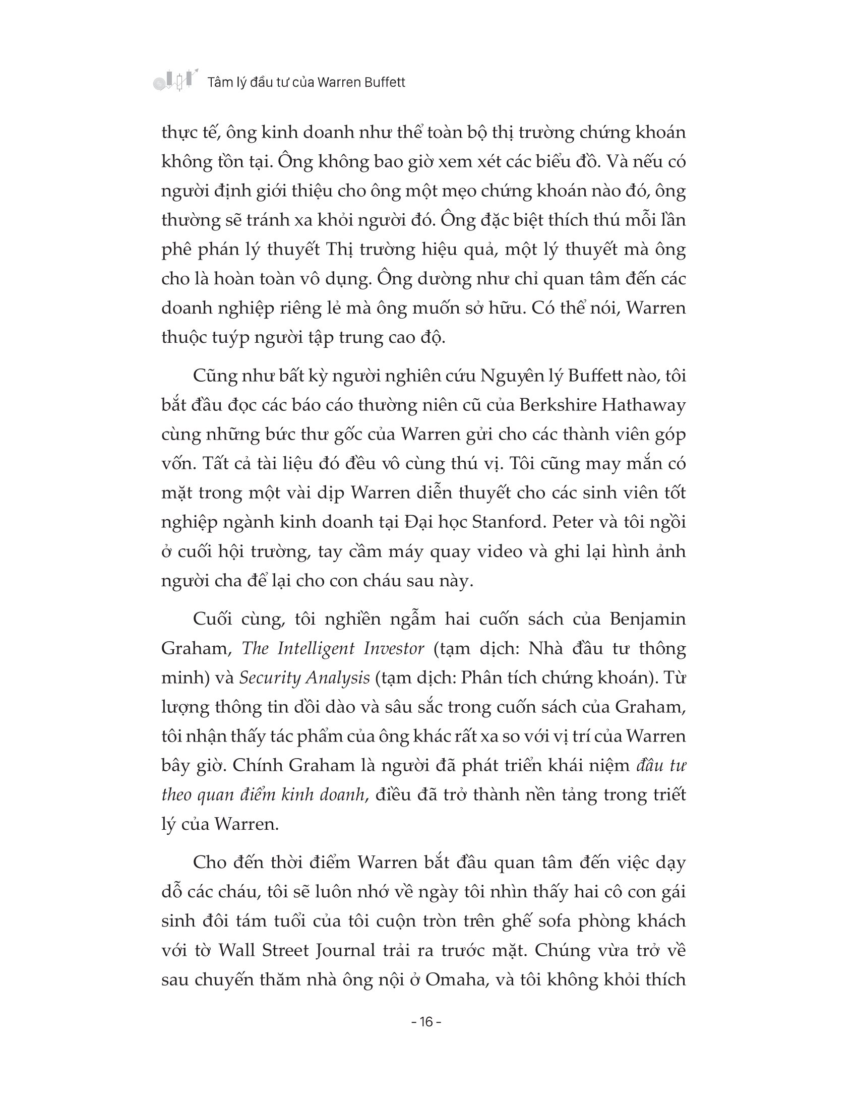 tâm lý đầu tư của warren buffett