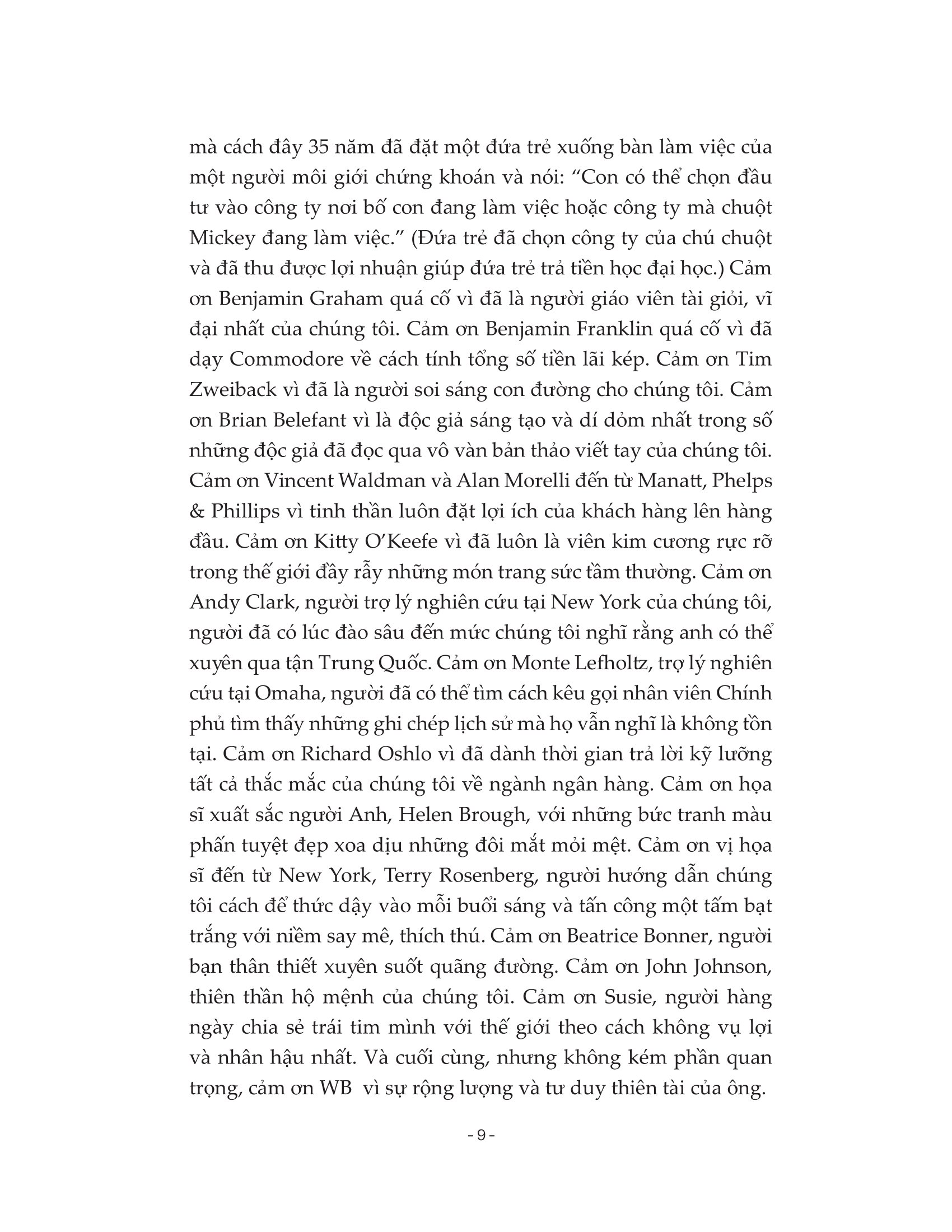 tâm lý đầu tư của warren buffett