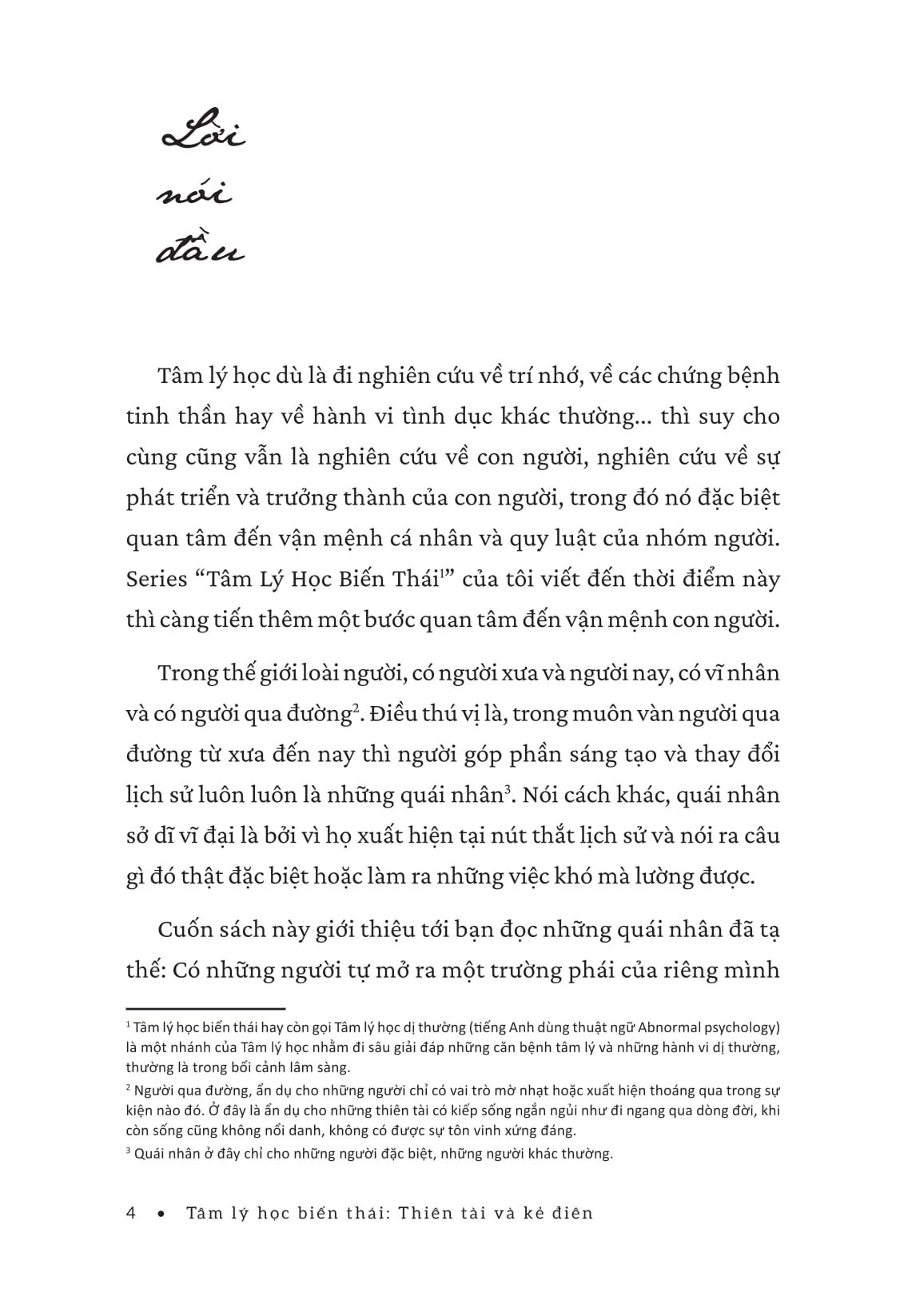 Tam Ly Hoc Bien Thai - Thien Tai Va Ke Dien