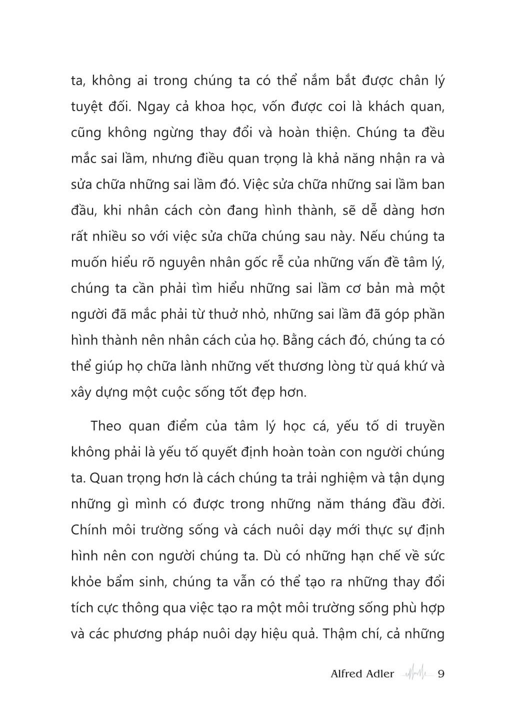 Tâm Lý Học Cá Nhân - Thấu Hiểu Bản Chất Con Người Và Sống Cuộc Đời Viên Mãn