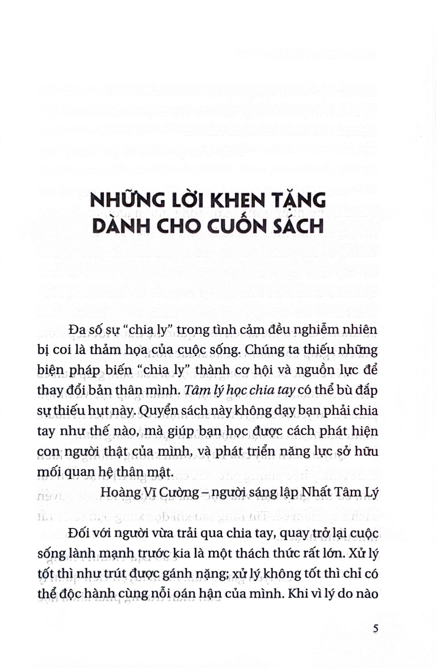 tâm lý học chia tay