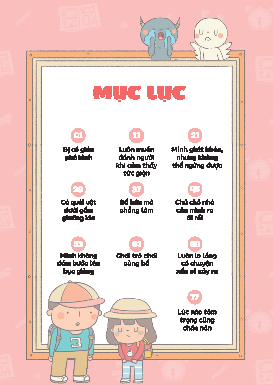 tâm lý học dành cho học sinh tiểu học - làm bạn với cảm xúc - rèn kỹ năng quản lý cảm xúc