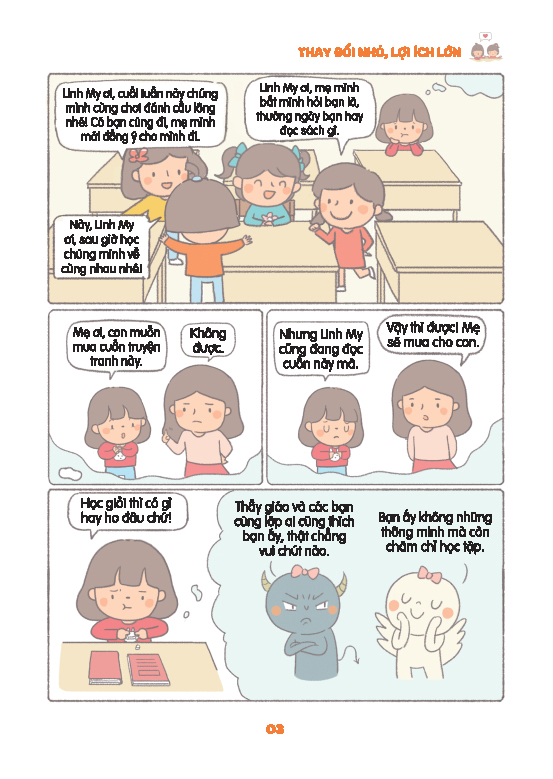 tâm lý học dành cho học sinh tiểu học - thay đổi nhỏ lợi ích lớn - rèn kỹ năng giao tiếp