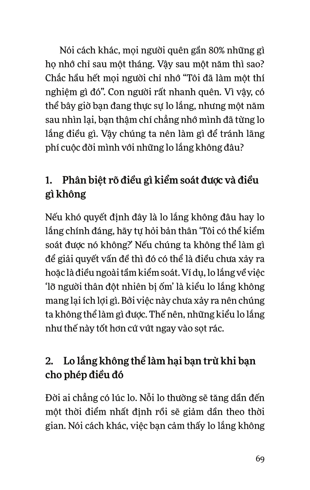 tâm lý học dành cho người hay lo nghĩ