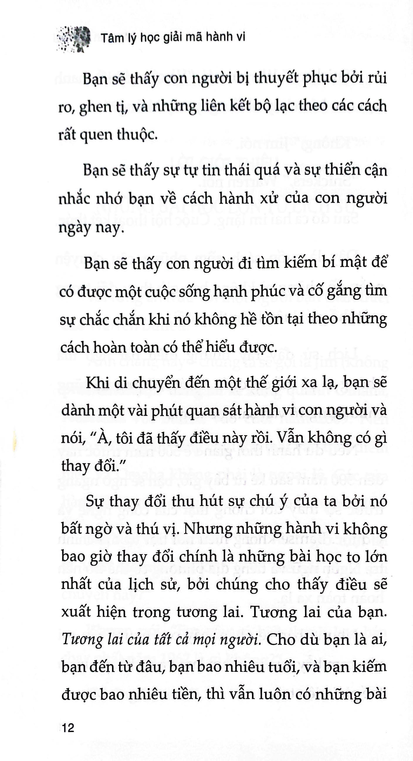tâm lý học giải mã hành vi