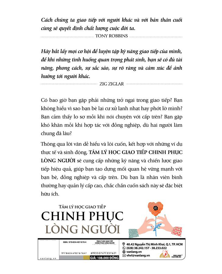 tâm lý học giao tiếp - chinh phục lòng người