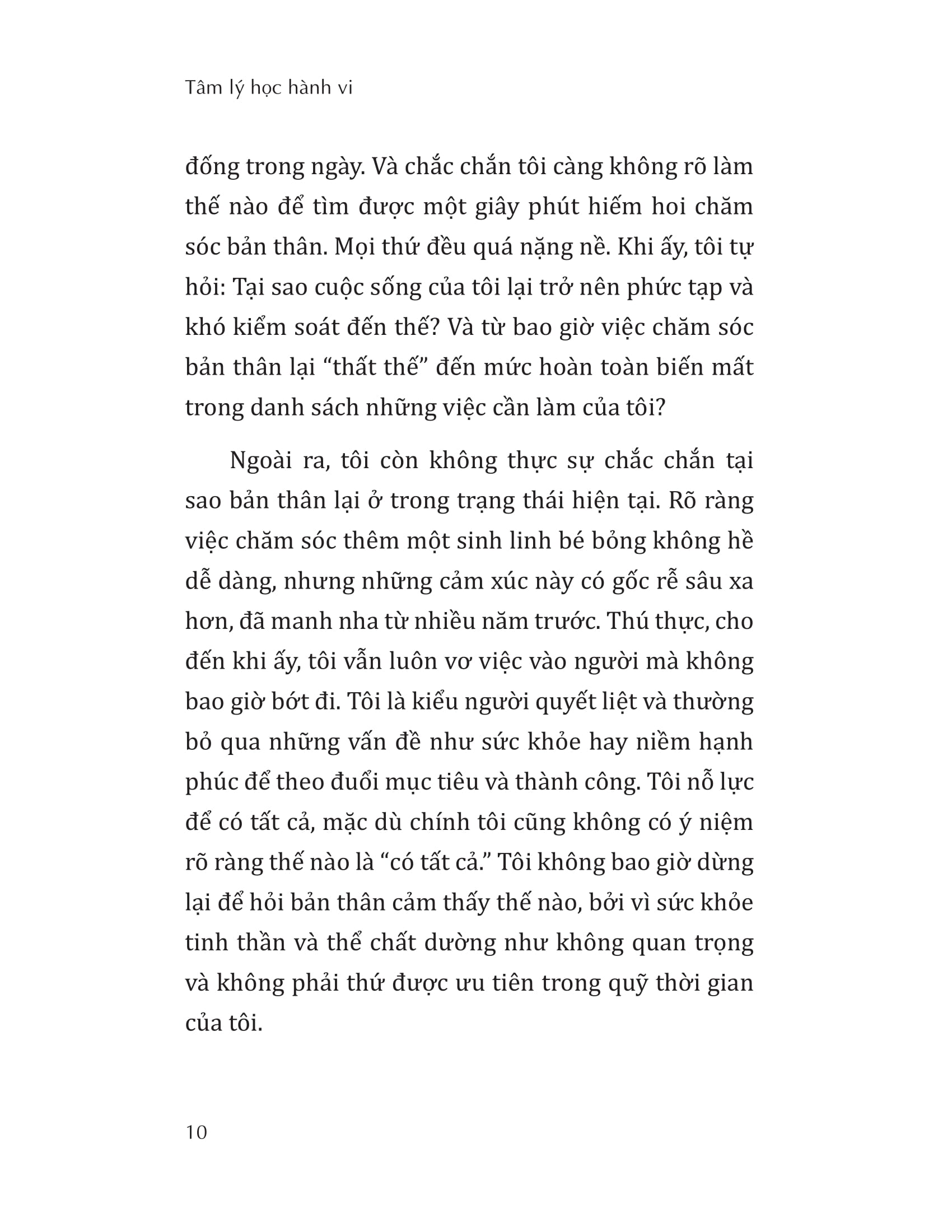 tâm lý học hành vi