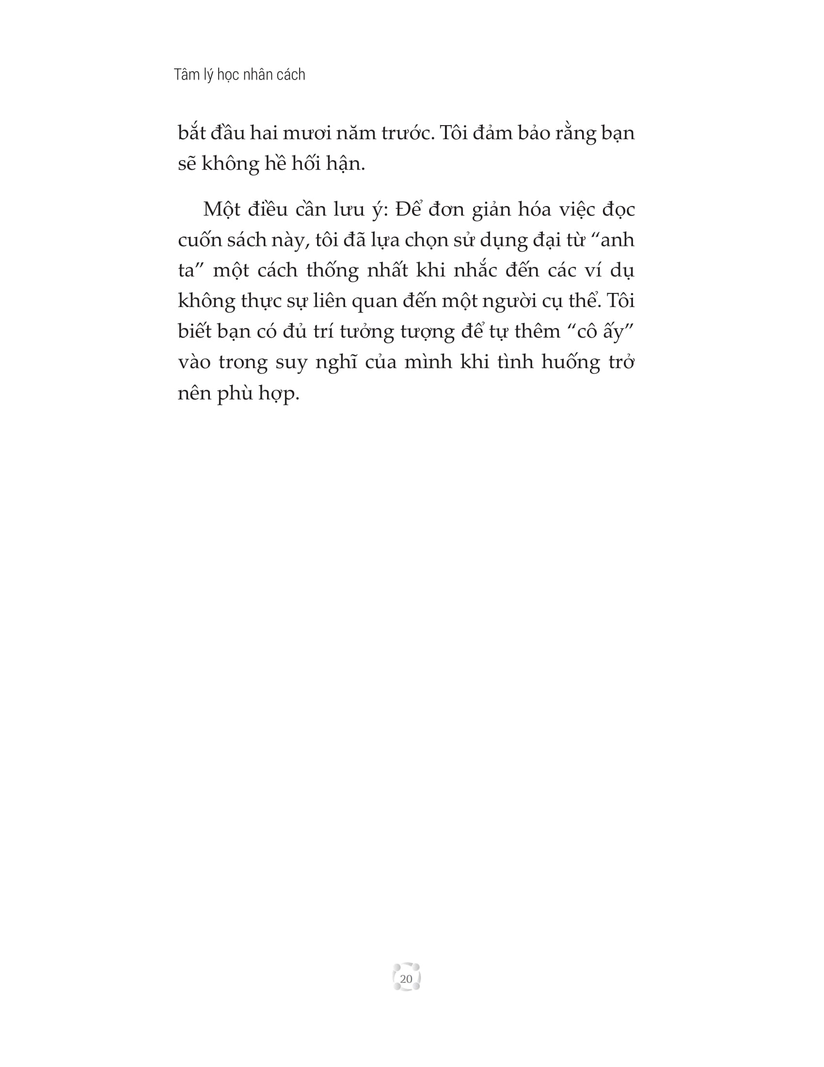 tâm lý học nhân cách