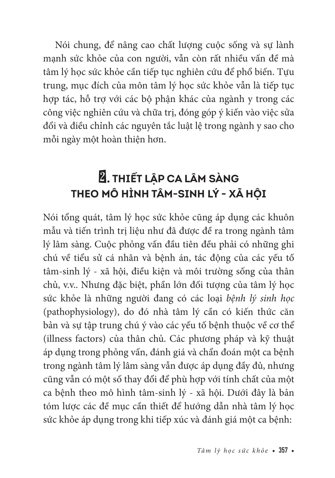 tâm lý học sức khỏe