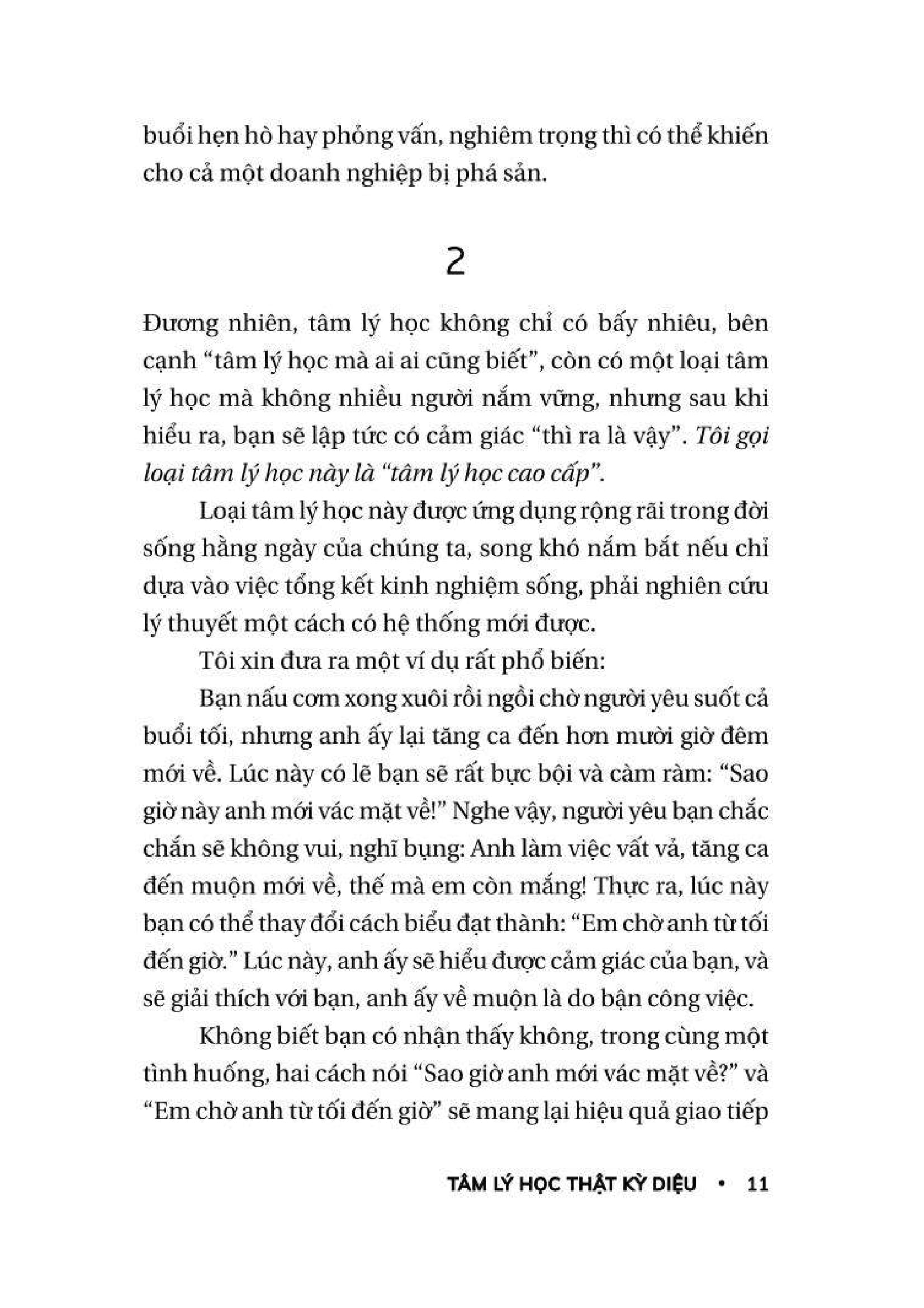 tâm lý học thật kỳ diệu