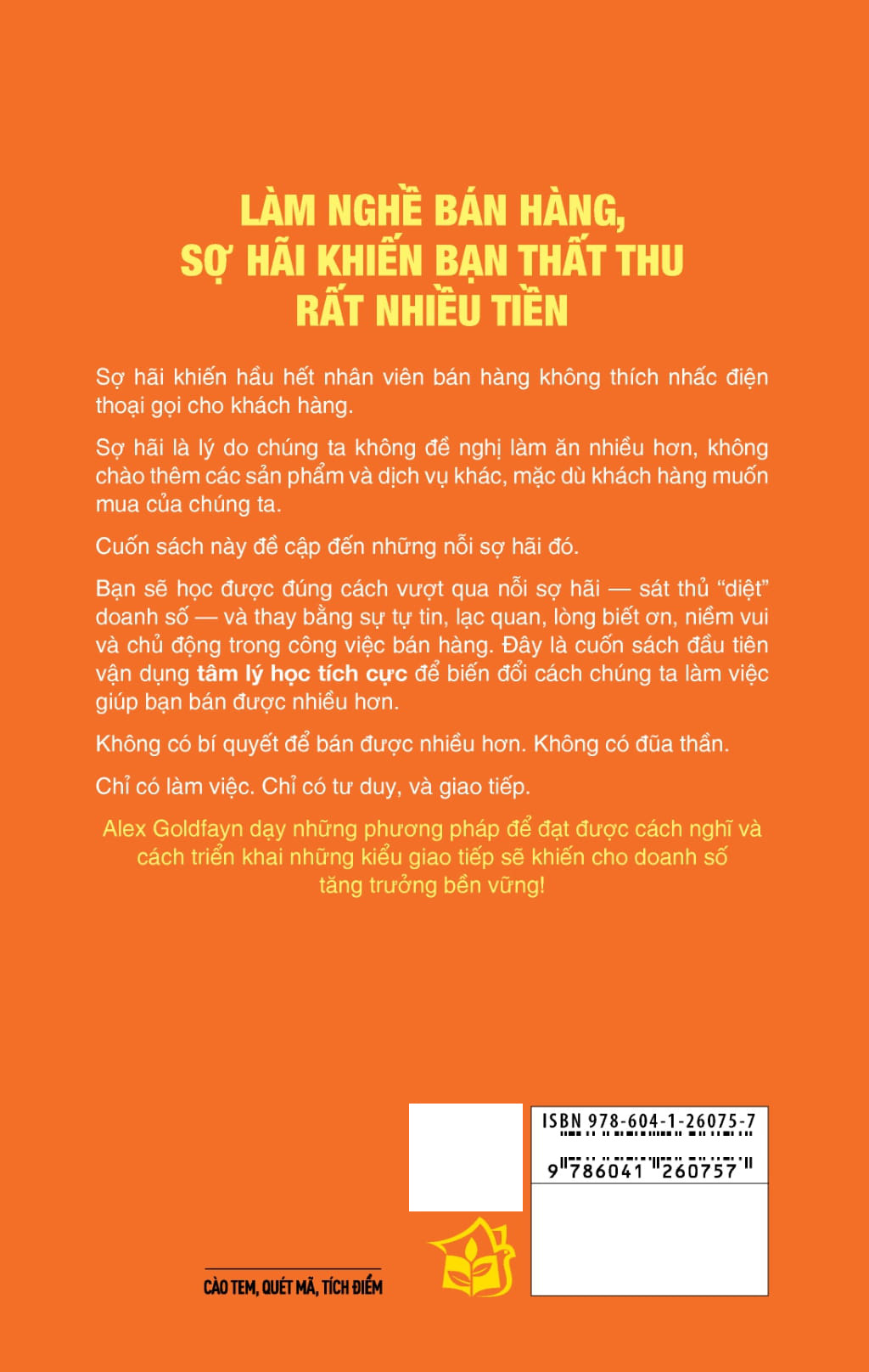 tâm lý học tích cực trong bán hàng - tăng tự tin, tăng doanh số và thêm hạnh phúc - selling boldy