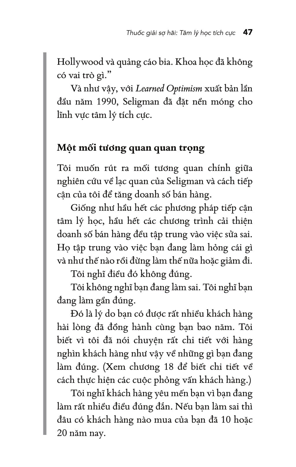 tâm lý học tích cực trong bán hàng - tăng tự tin, tăng doanh số và thêm hạnh phúc - selling boldy