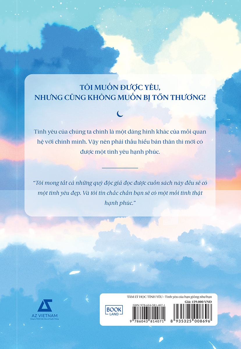 tâm lý học tình yêu - tình yêu của bạn giống như bạn