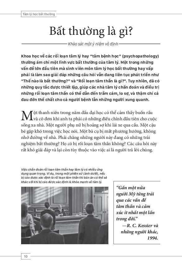 tâm lý học toàn thư - tâm lý học bất thường