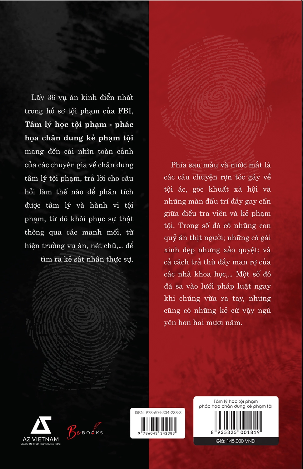 tâm lý học tội phạm - phác họa chân dung kẻ phạm tội