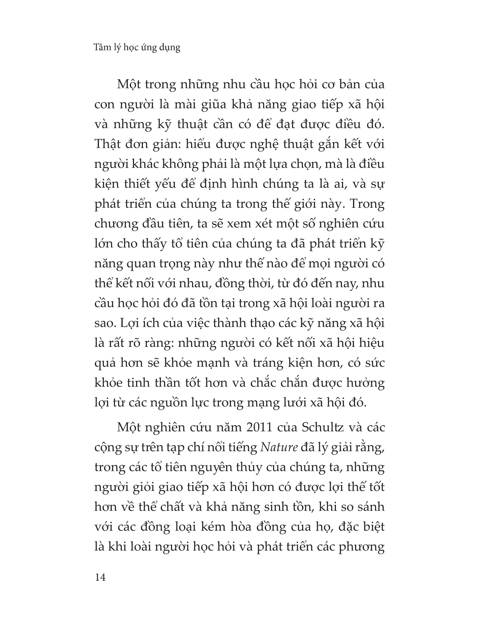 tâm lý học ứng dụng