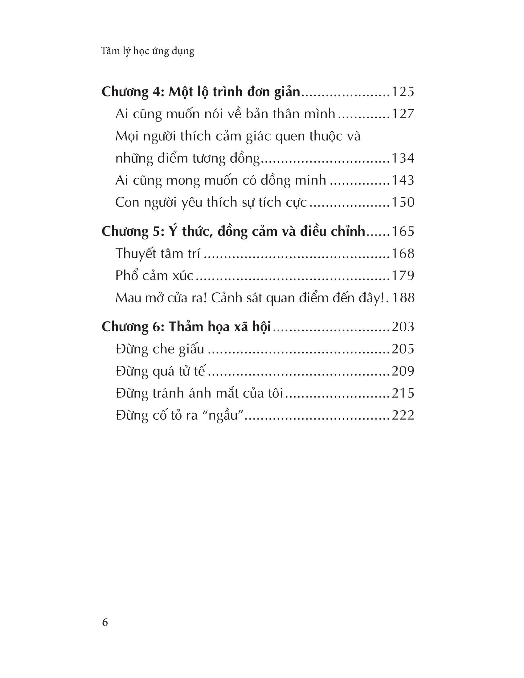 tâm lý học ứng dụng