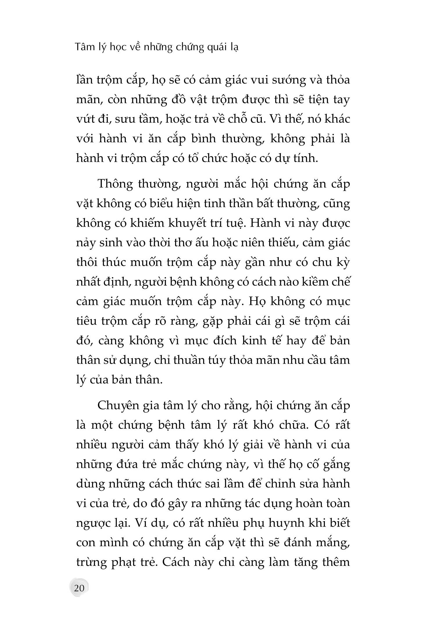 tâm lý học về những chứng quái lạ