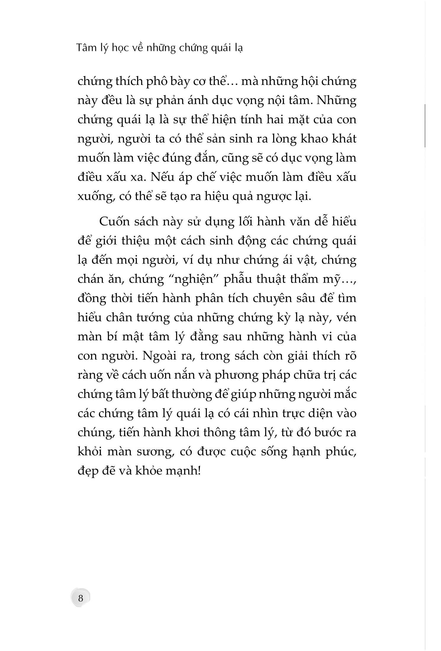 tâm lý học về những chứng quái lạ