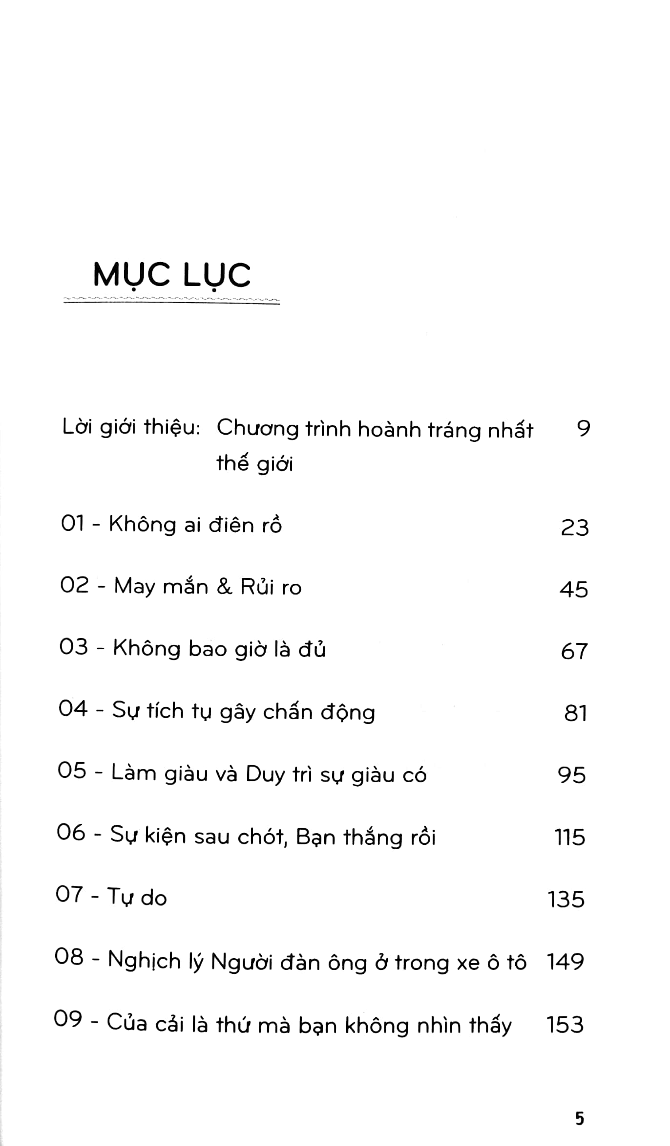 tâm lý học về tiền