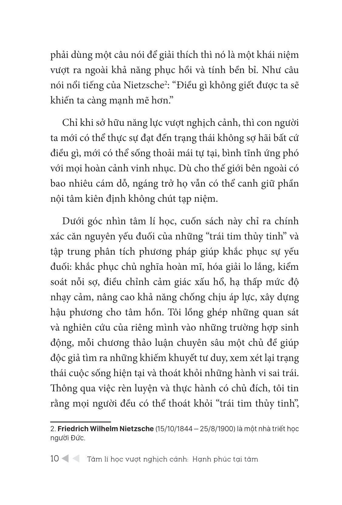 tâm lý học vượt nghịch cảnh - hạnh phúc tại tâm