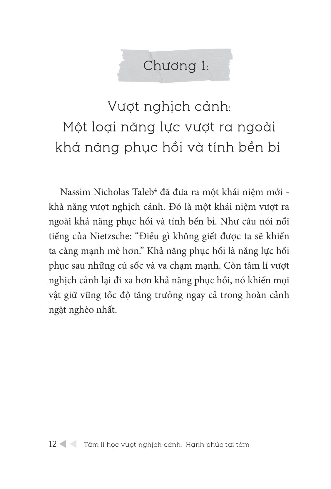 tâm lý học vượt nghịch cảnh - hạnh phúc tại tâm