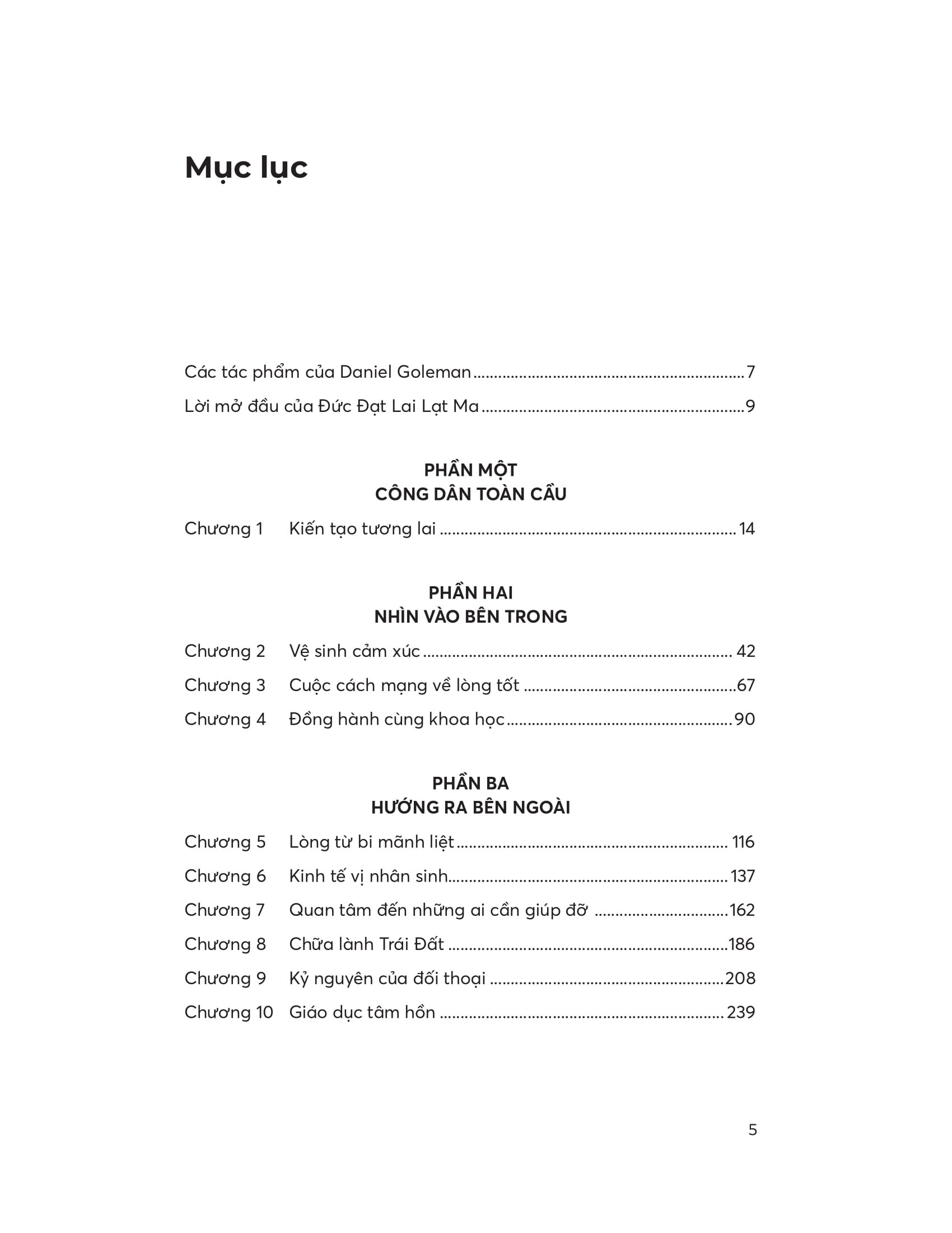 Tầm Nhìn Của Đức Đạt Lai Lạt Ma Về Thế Giới