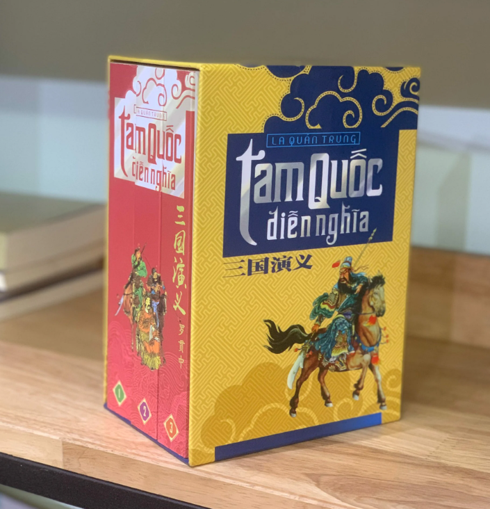 tam quốc diễn nghĩa (bộ 3 cuốn) (2022)
