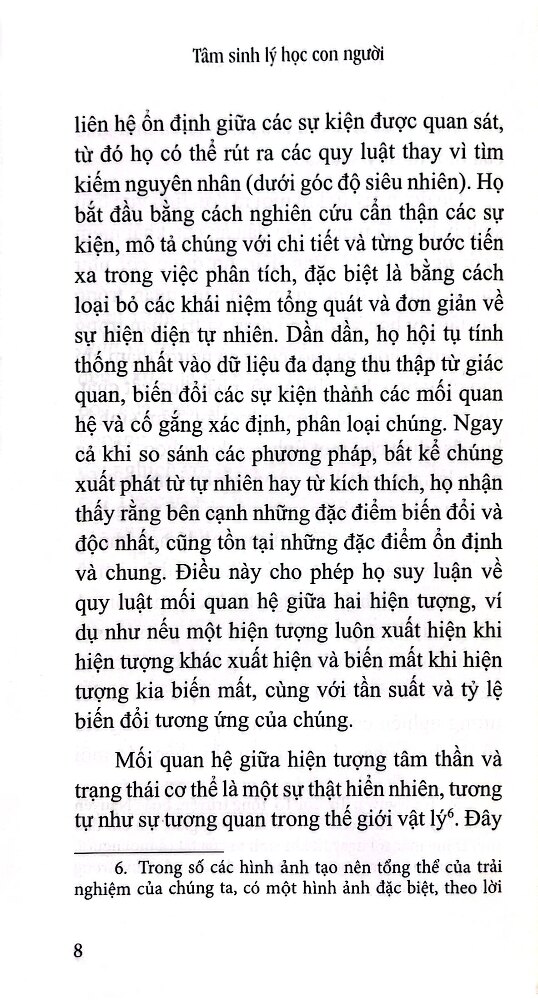 tâm sinh lý học con người