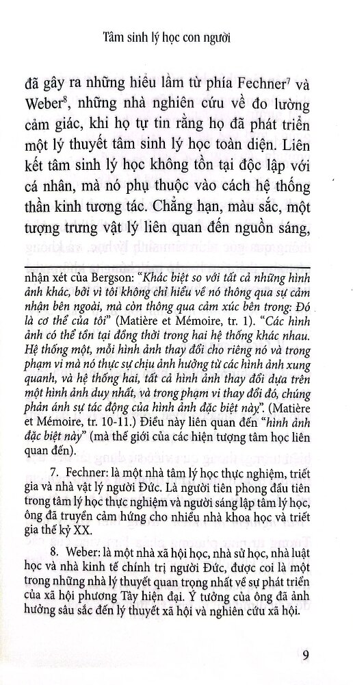 tâm sinh lý học con người