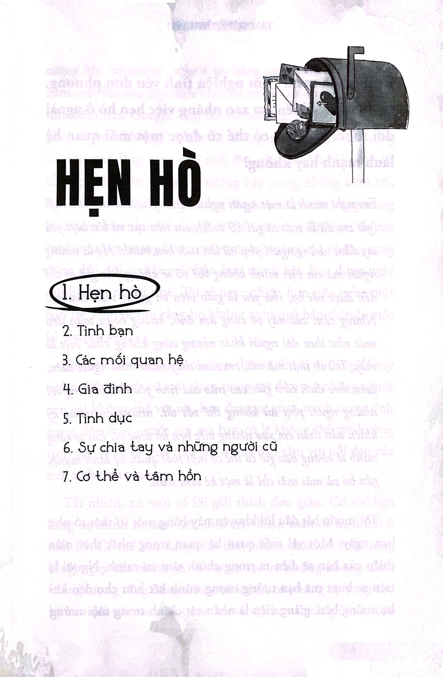 tâm sự về tình yêu - những lời khuyên về tình yêu, tình bạn, gia đình và bản thân