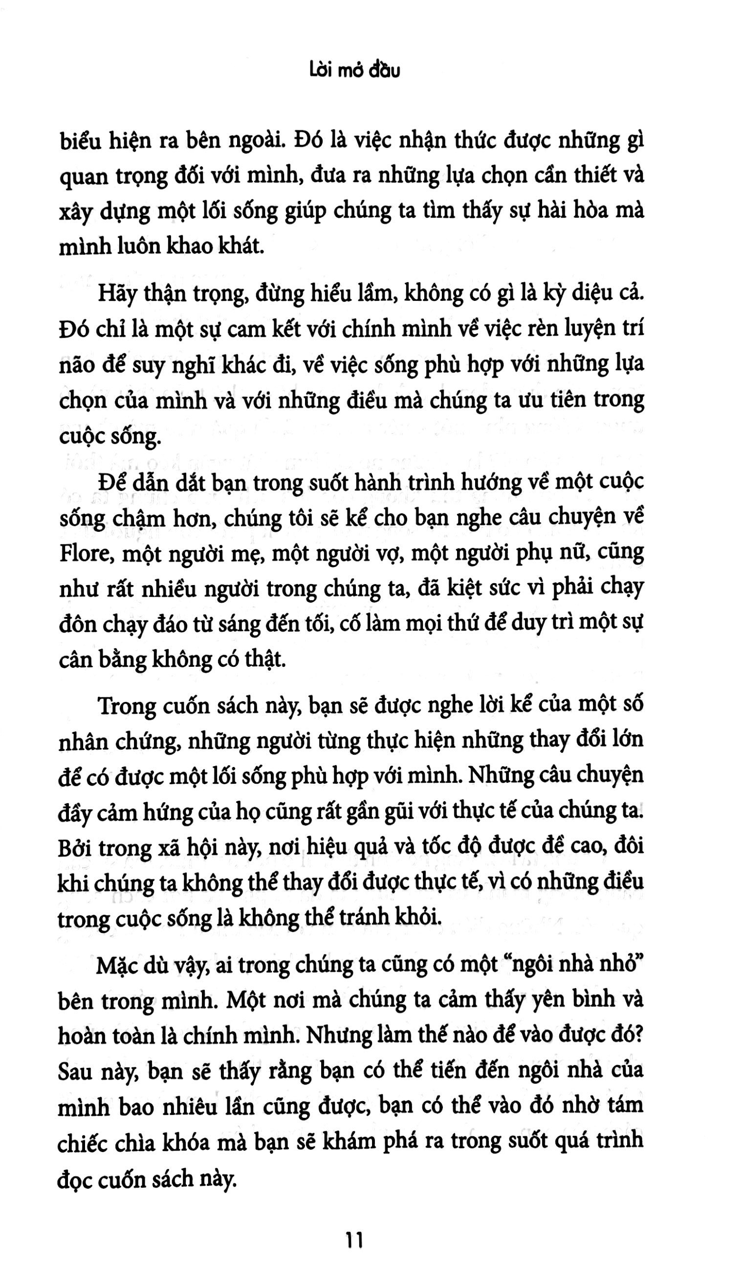 tâm ta là ngôi nhà - ngôi nhà nhỏ có hoa