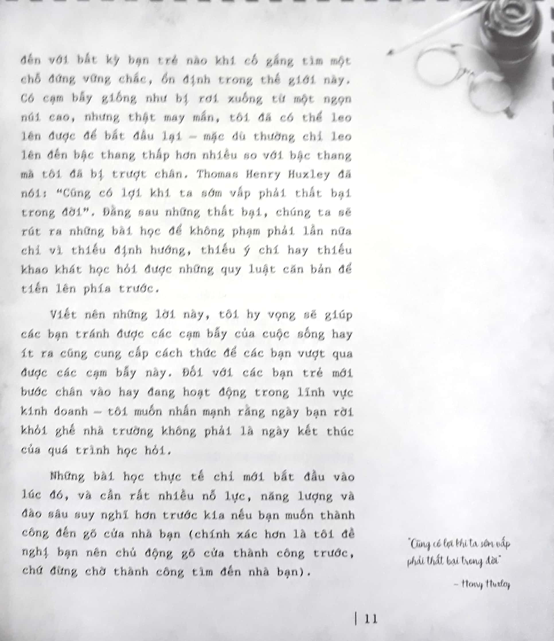Tâm Thư Nhà Doanh Nghiệp