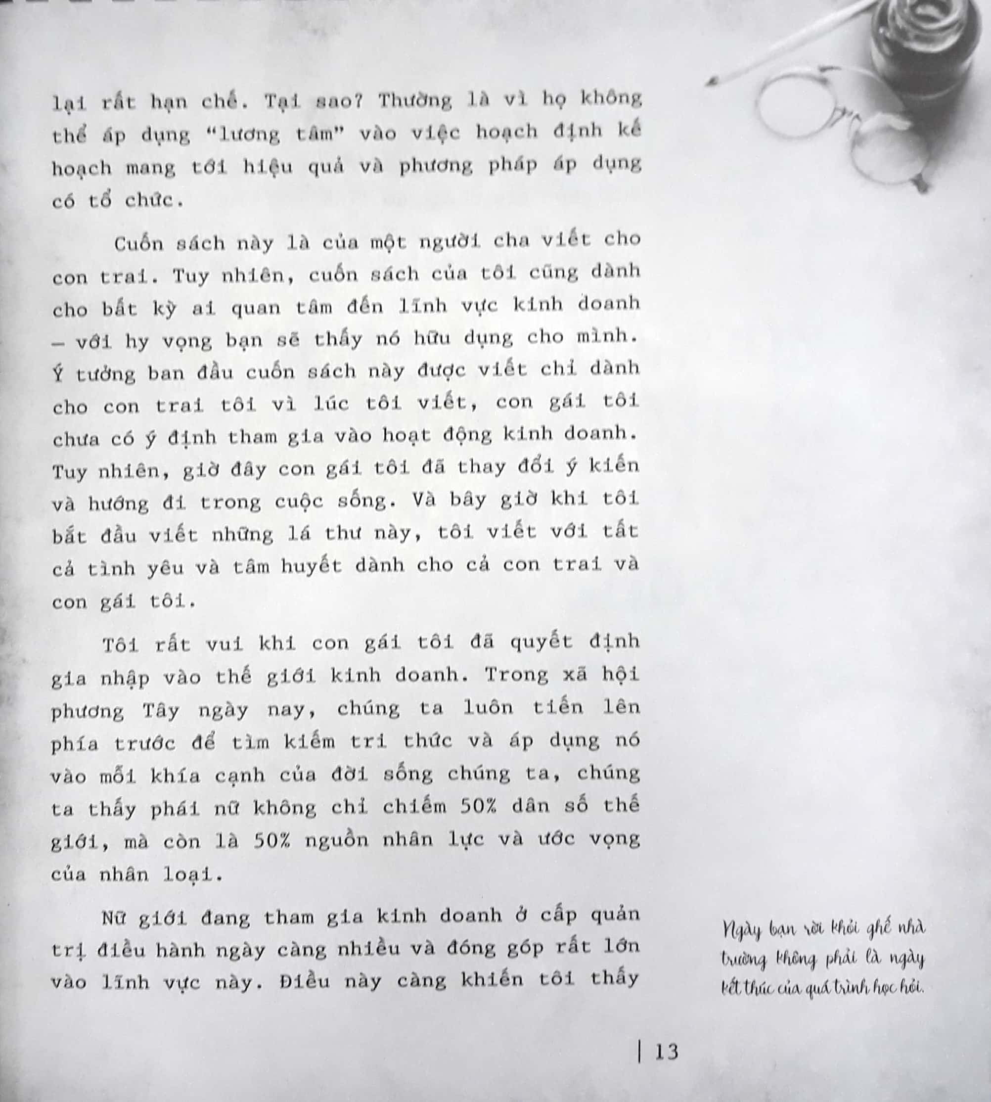 Tâm Thư Nhà Doanh Nghiệp