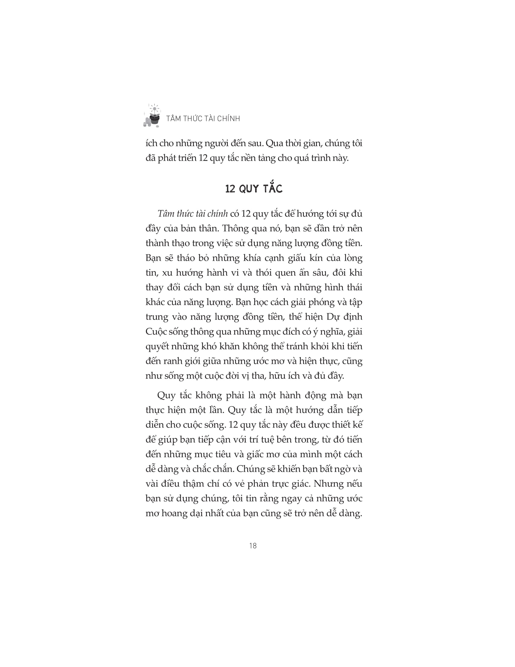 tâm thức tài chính