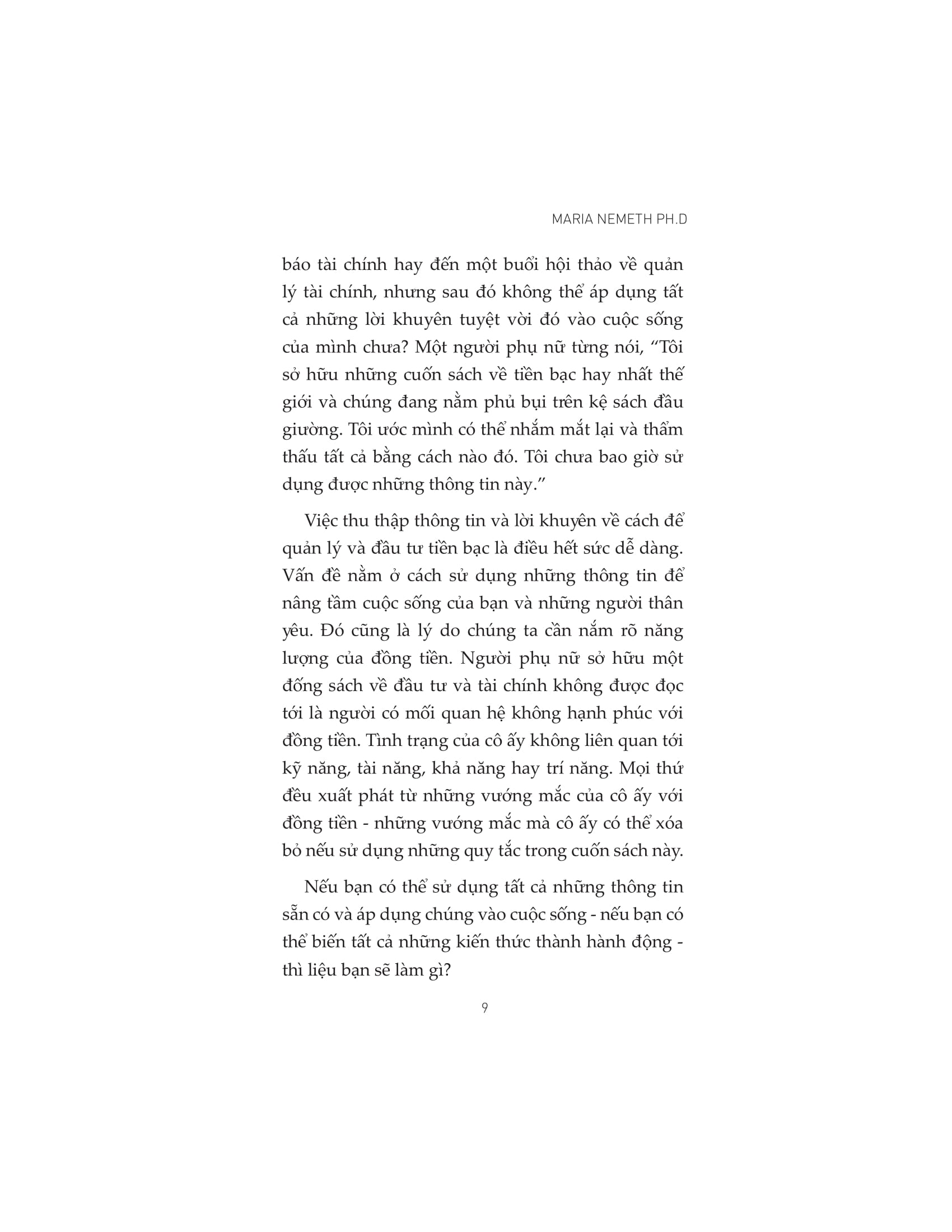 tâm thức tài chính